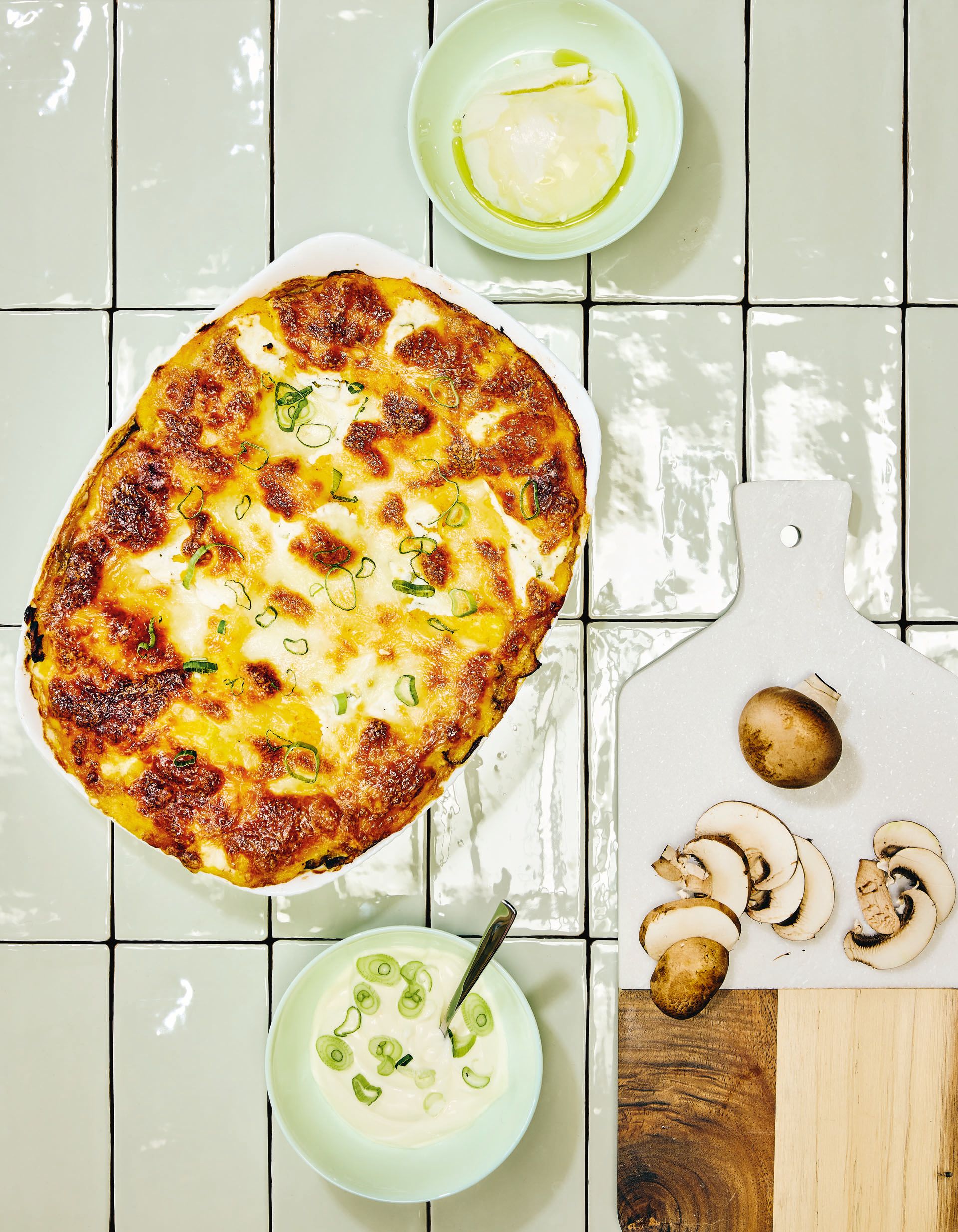 Plat de lasagnes