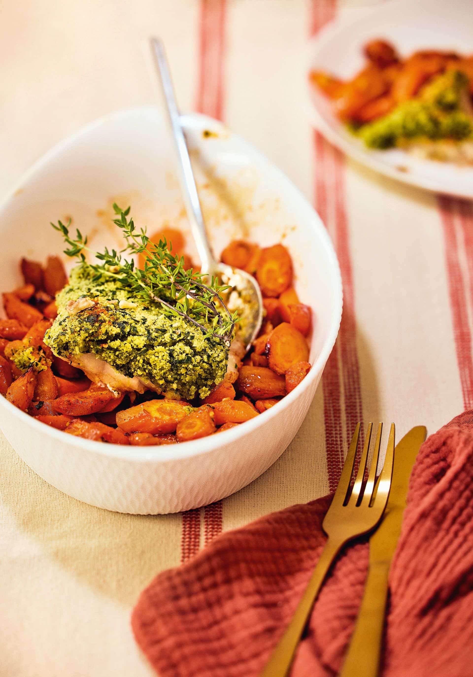 Un plat réalisé smart cuisine wavy